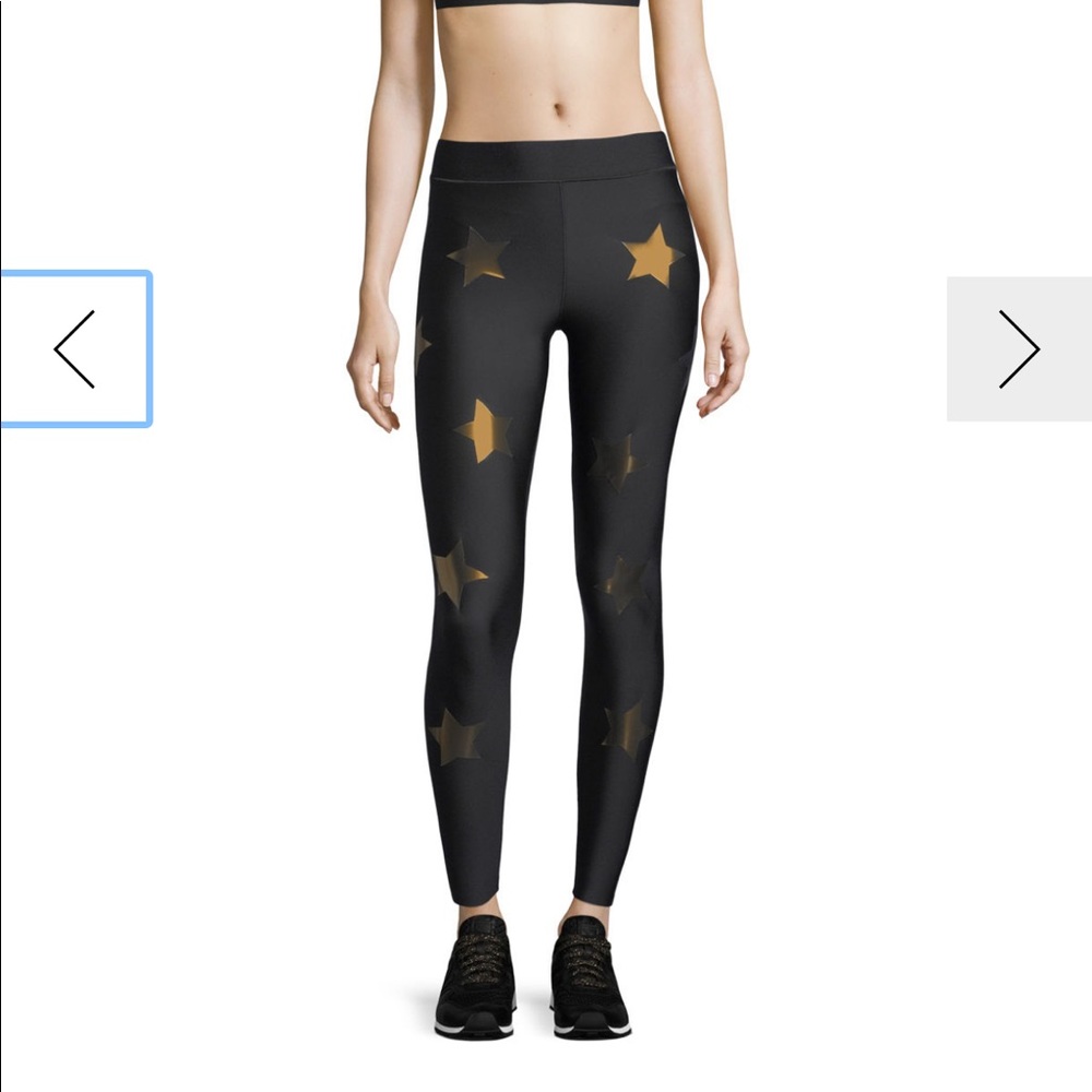 Ultracor Black legging with gold stars